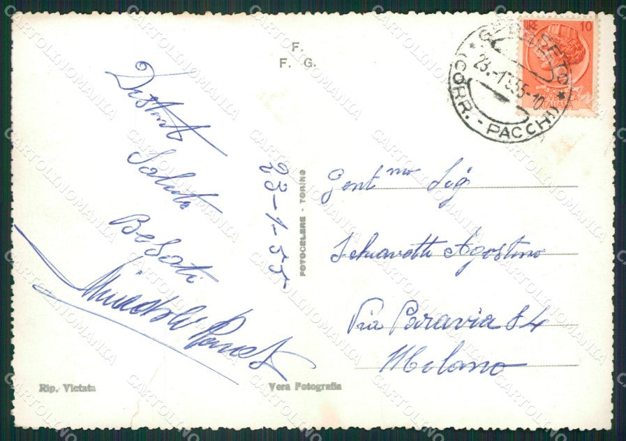 Grosseto Città PIEGHINA Foto FG cartolina ZK2904 – retro