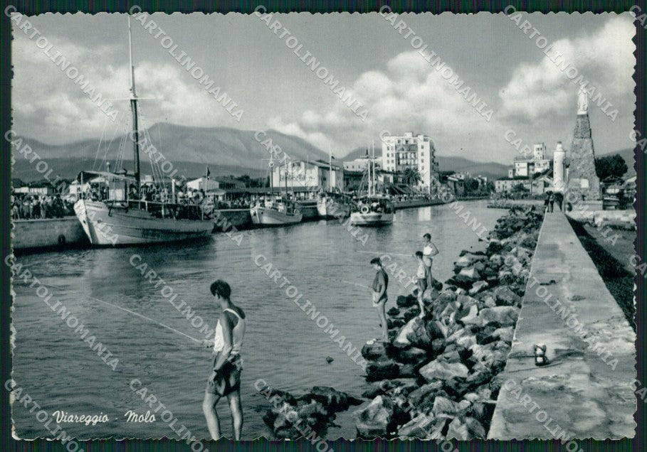 Lucca Viareggio Navi Foto FG cartolina ZK2918 – fronte