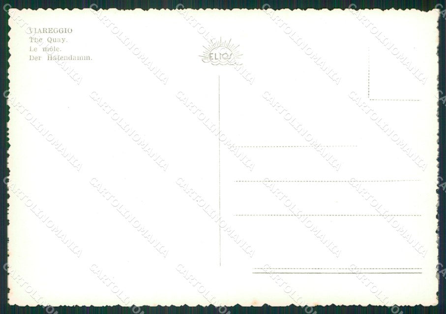 Lucca Viareggio Navi Foto FG cartolina ZK2918 – retro
