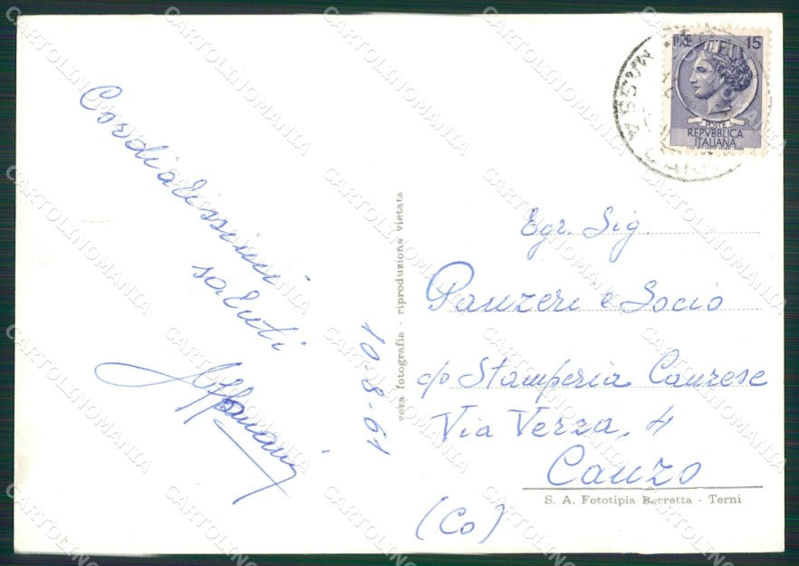 Massa Marina di Foto FG cartolina ZK2925 – retro