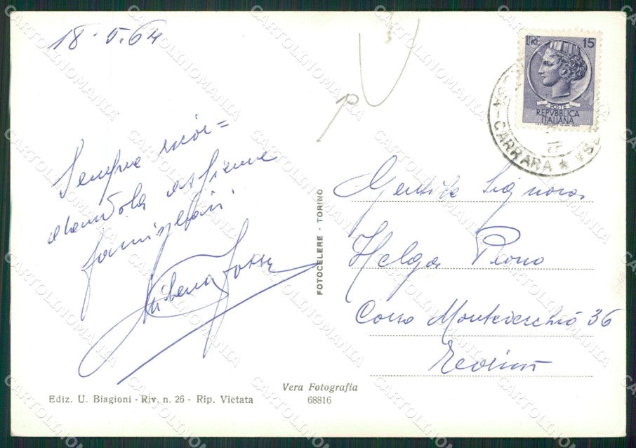 Massa Marina di STRAPPINO Foto FG cartolina ZK2935 – retro