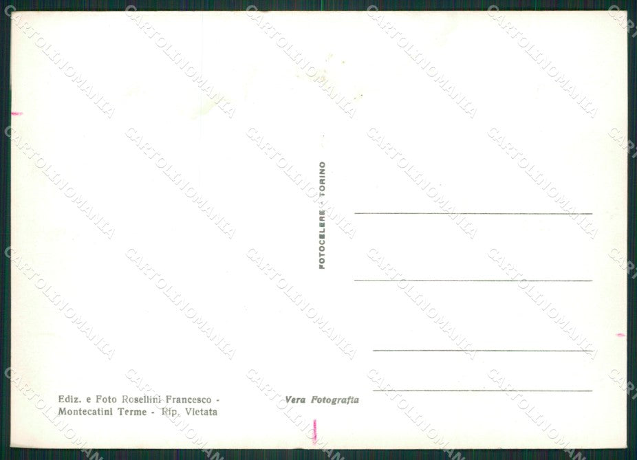 Pistoia Montecatini Terme Foto FG cartolina ZK2938 – retro