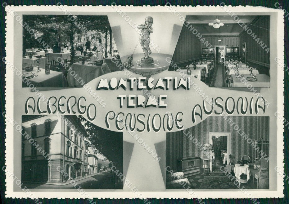 Pistoia Montecatini Terme PIEGA Foto FG cartolina ZK2942 – fronte