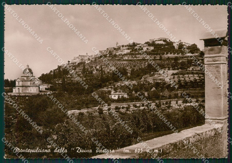 Siena Montepulciano Foto FG cartolina ZK2948 – fronte