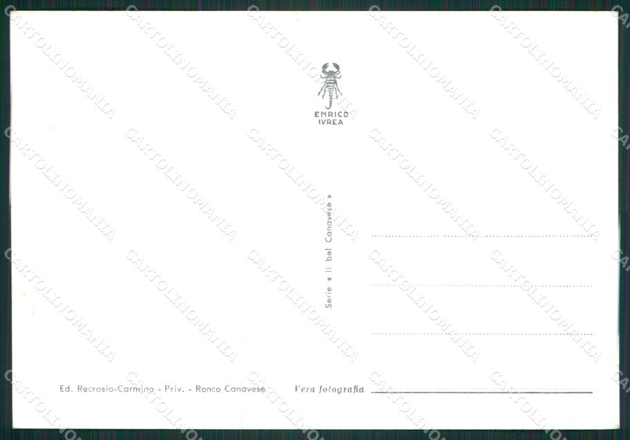 Torino Ronco Canavese Foto FG cartolina ZK2949 – retro