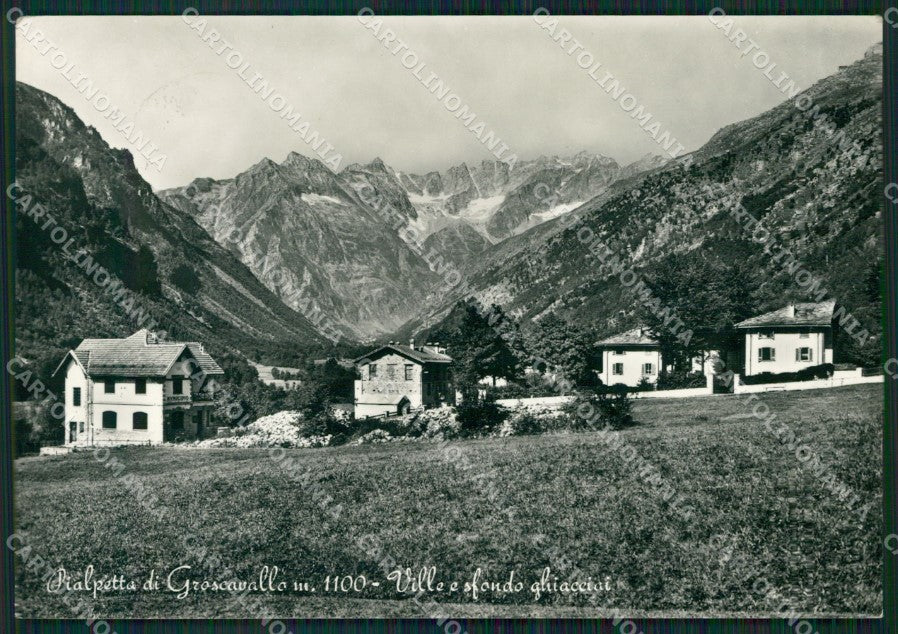 Torino Groscavallo Pialpetta COLLA Foto FG cartolina ZK2955 – fronte