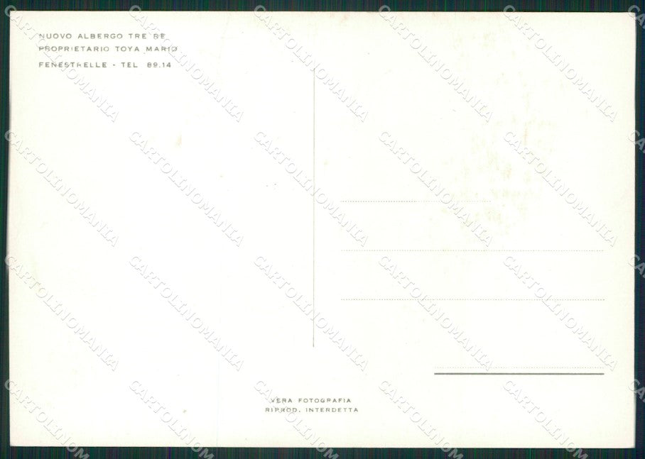 Torino Fenestrelle Foto FG cartolina ZK2956 – retro