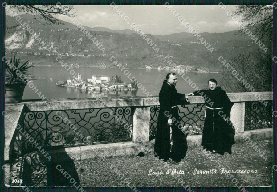 Novara Lago d'Orta Frati Foto FG cartolina ZK2967 – fronte