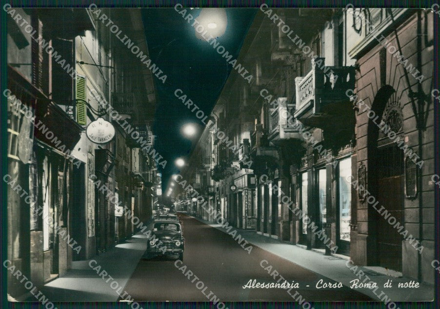Alessandria Città Auto Foto FG cartolina ZK2983 – fronte