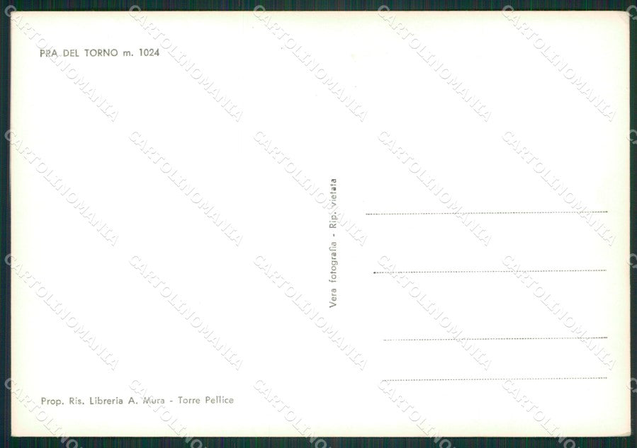 Torino Angrogna Pra del Torno Foto FG cartolina ZK2988 – retro