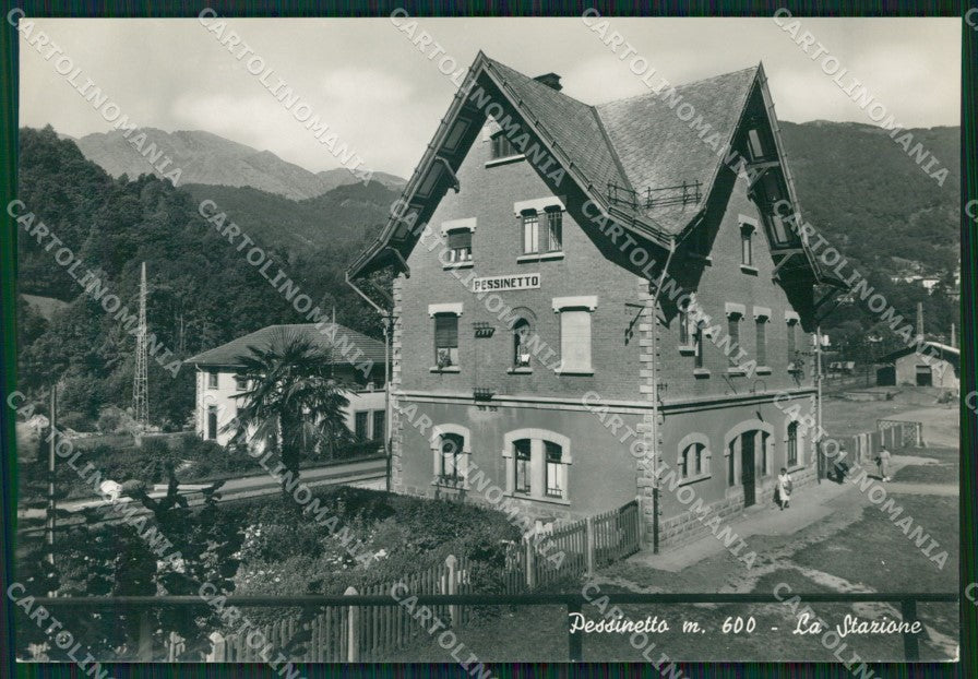 Torino Pessinetto Stazione Foto FG cartolina ZK2991 – fronte