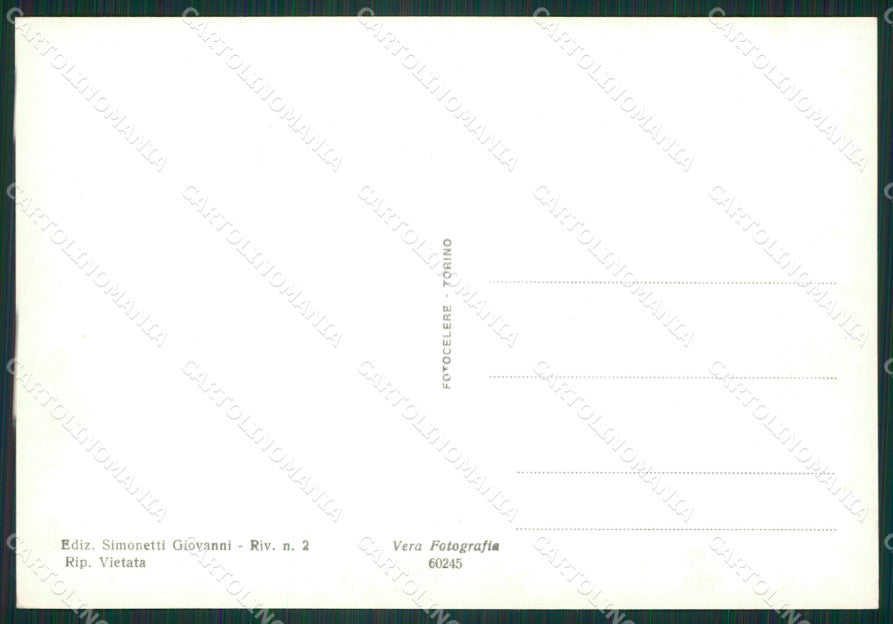 Torino Pessinetto Stazione Foto FG cartolina ZK2991 – retro