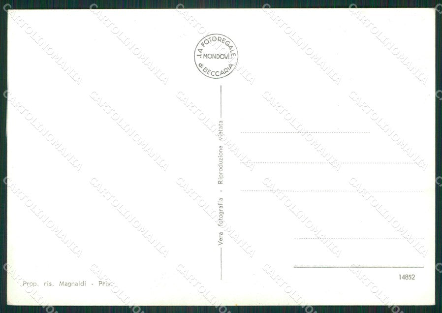 Cuneo Roccaforte Mondovì Lurisia ABRASA Foto FG cartolina ZK2996 – retro