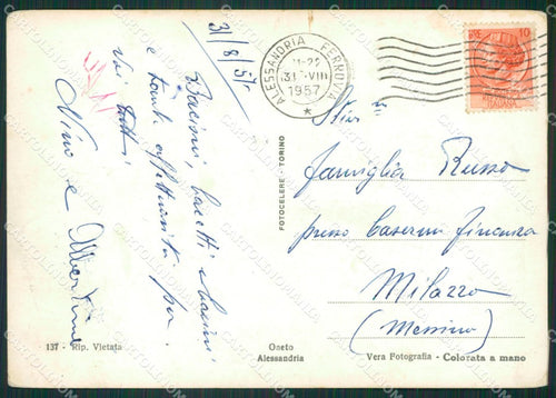 Alessandria Città Foto FG cartolina ZK3007 – retro