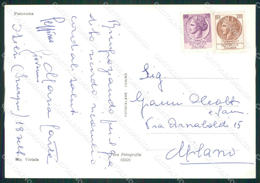 Sassari Ozieri Foto FG cartolina ZK3025 – retro