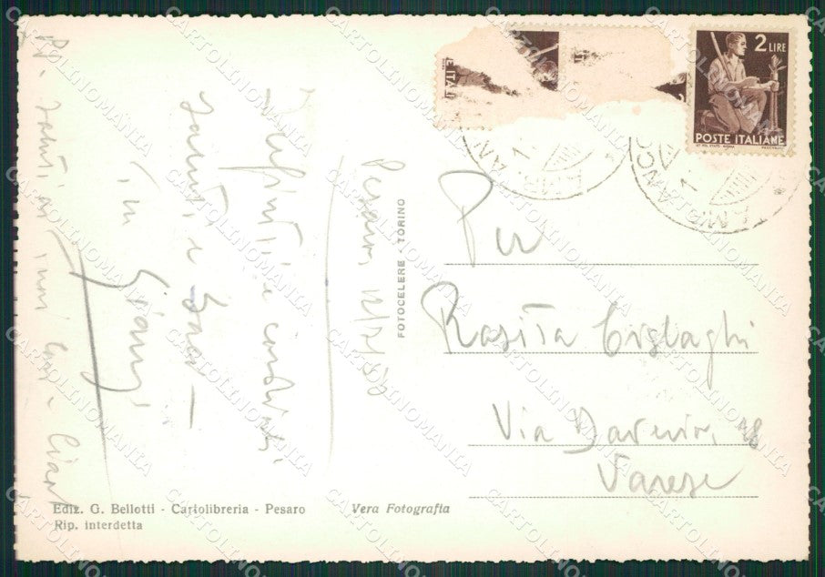 Pesaro Città Foto FG cartolina ZK3034 – retro