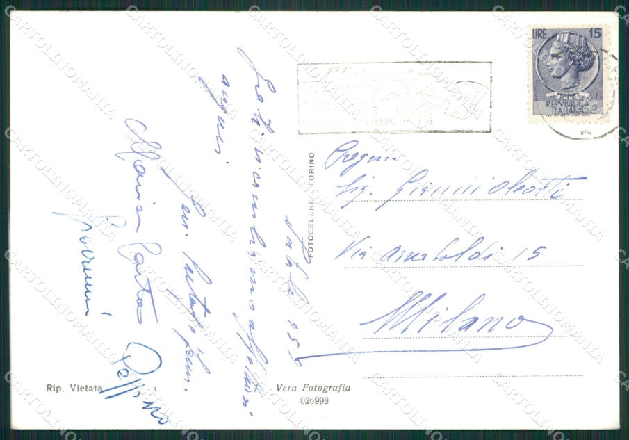 Sassari Città Foto FG cartolina ZK3038 – retro