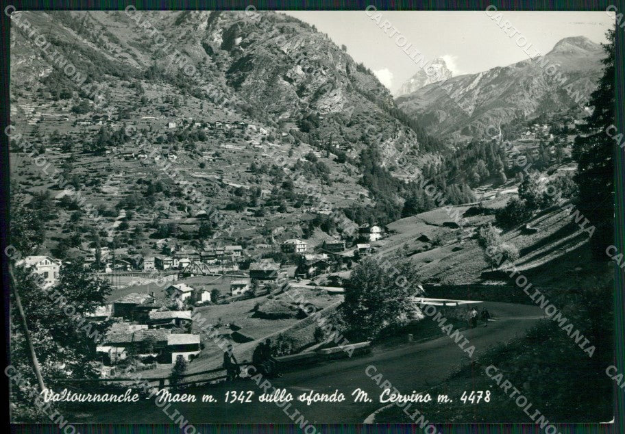 Aosta Valtournanche Maen Cervino Foto FG cartolina ZK3040 – fronte