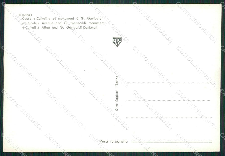 Torino Città Foto FG cartolina ZK3048 – retro