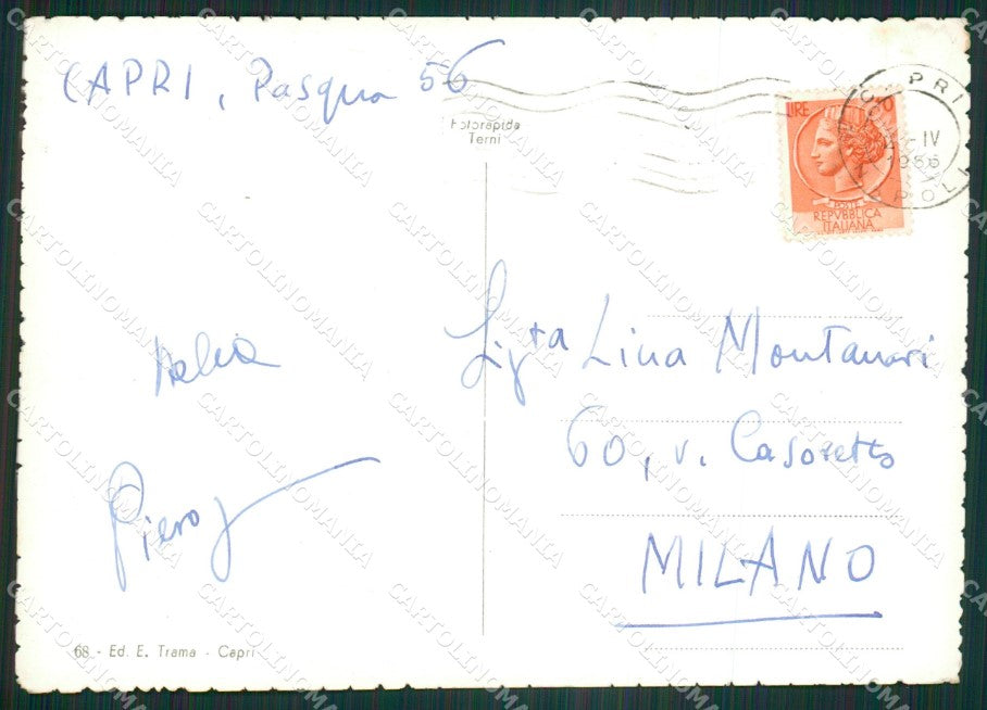 Napoli Anacapri Foto FG cartolina ZK3061 – retro