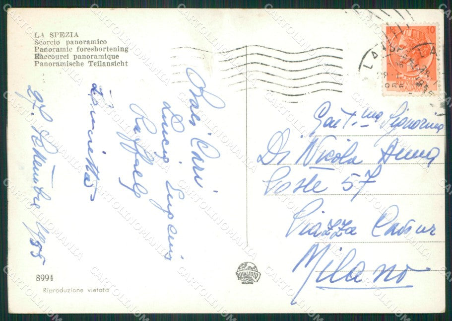 La Spezia Città Foto FG cartolina ZK3062 – retro
