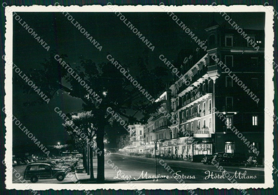 Verbania Stresa Auto Foto FG cartolina ZK3064 – fronte