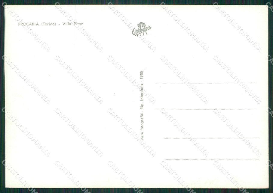 Torino Ceres Procaria Foto FG cartolina ZK3067 – retro