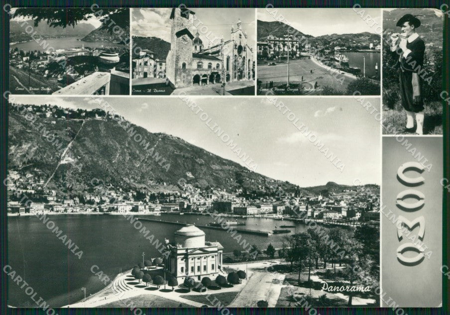 Como Città PIEGA Foto FG cartolina ZK3068 – fronte