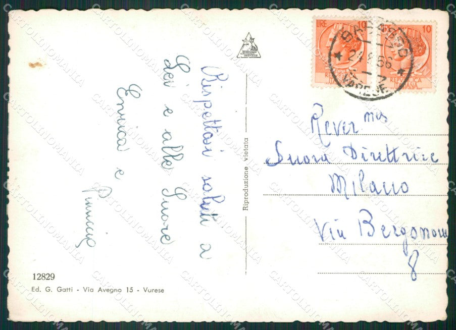 Varese Città Auto Foto FG cartolina ZK3074 – retro