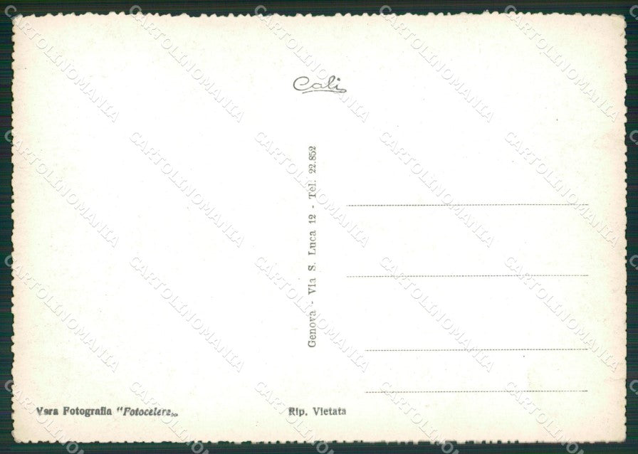 Genova Città Foto FG cartolina ZK3089 – retro