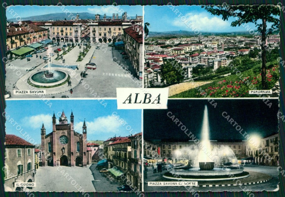 Cuneo Alba Foto FG cartolina ZK3094 – fronte