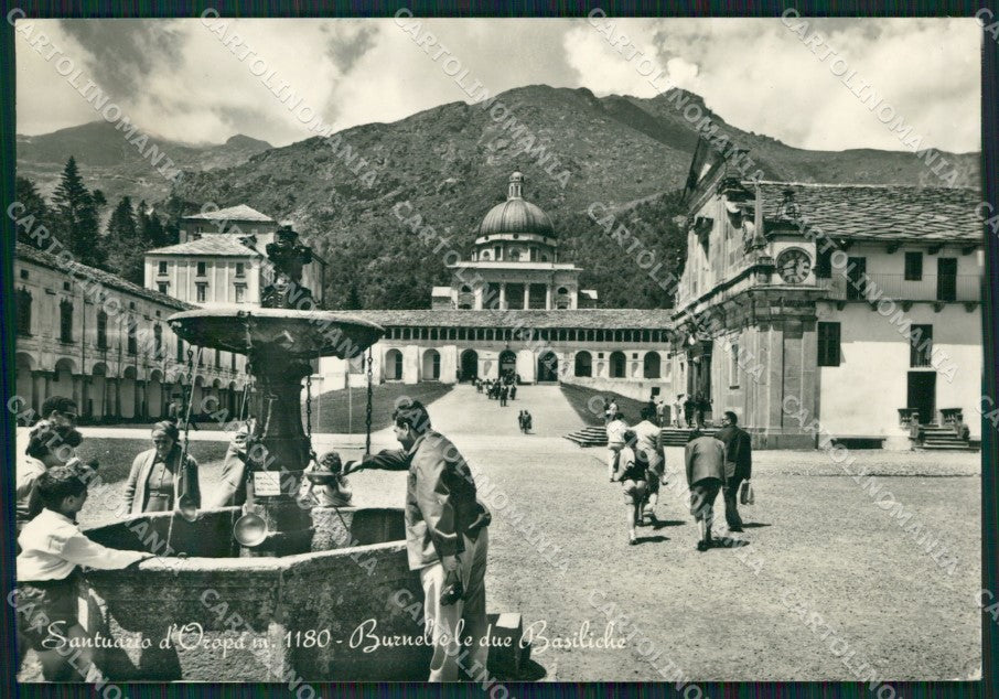 Biella Oropa Santuario Foto FG cartolina ZK3127 – fronte