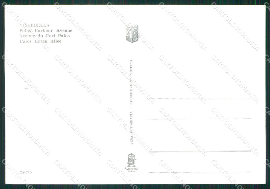 Rimini Viserbella Foto FG cartolina ZK3140 – retro