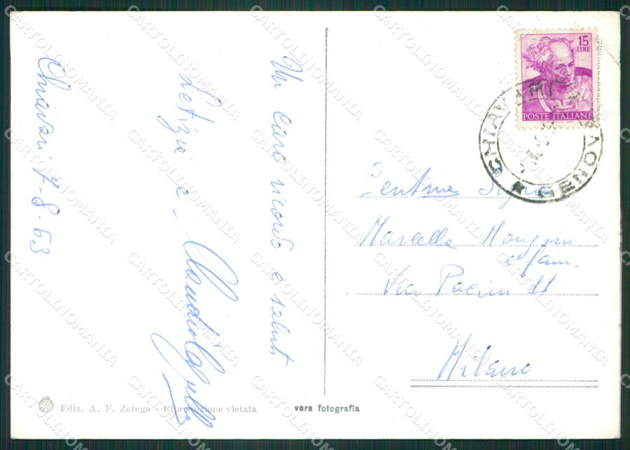 Genova Chiavari Foto FG cartolina ZK3142 – retro