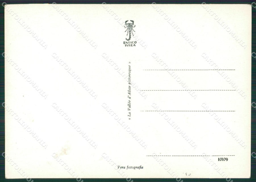 Aosta Courmayeur Foto FG cartolina ZK3147 – retro