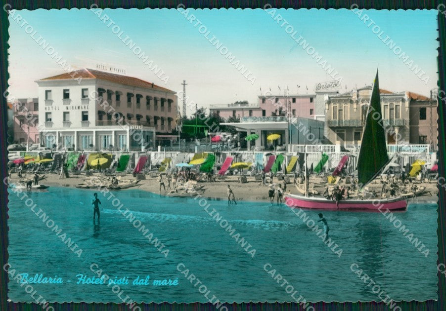 Rimini Bellaria Foto FG cartolina ZK3150 – fronte