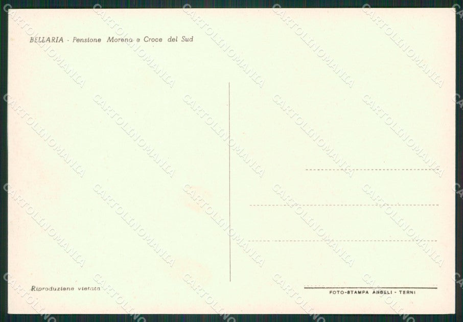 Rimini Bellaria Foto FG cartolina ZK3151 – retro