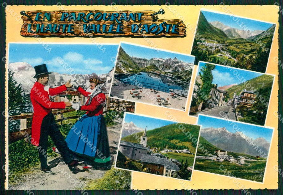 Aosta Costume Foto FG cartolina ZK3158 – fronte