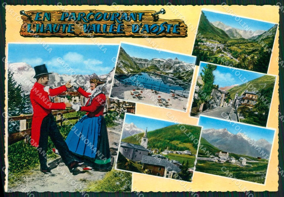 Aosta Costume Foto FG cartolina ZK3159 – fronte