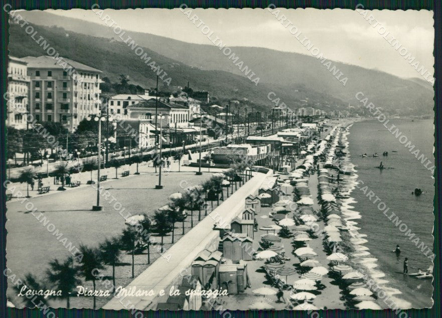 Genova Lavagna PIEGA Foto FG cartolina ZK3167 – fronte