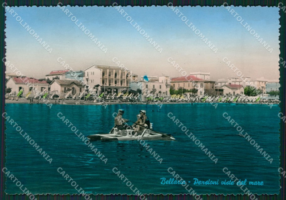 Rimini Bellaria Barca Foto FG cartolina ZK3169 – fronte