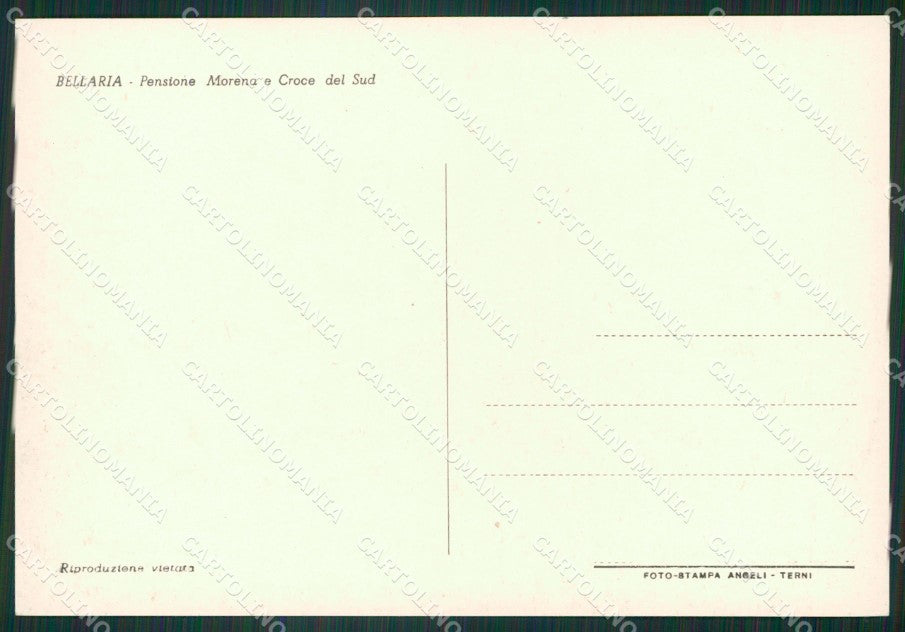 Rimini Bellaria Foto FG cartolina ZK3175 – retro