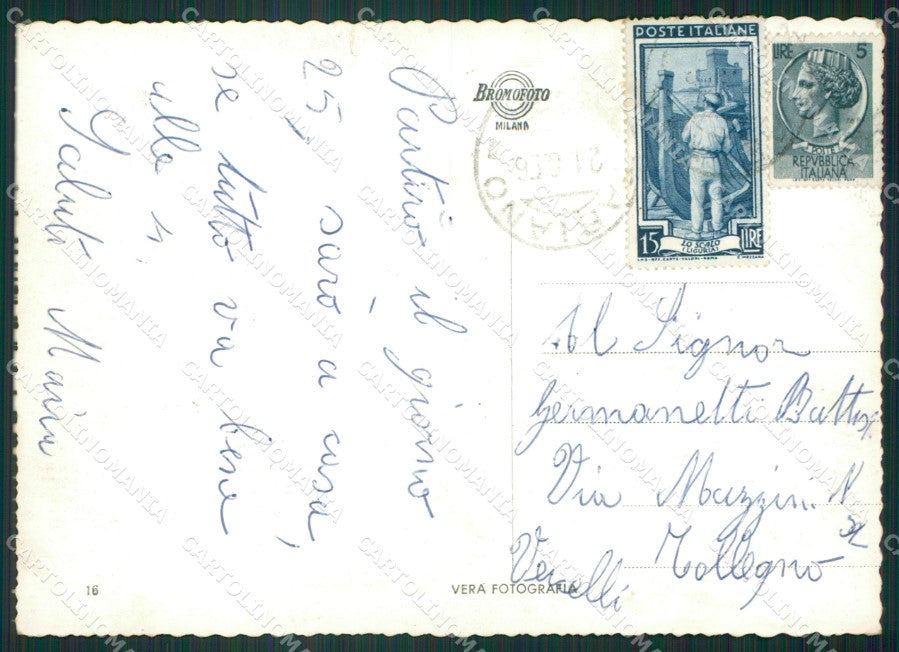 Parma Salsomaggiore Terme Tabiano Foto FG cartolina ZK3181 – retro