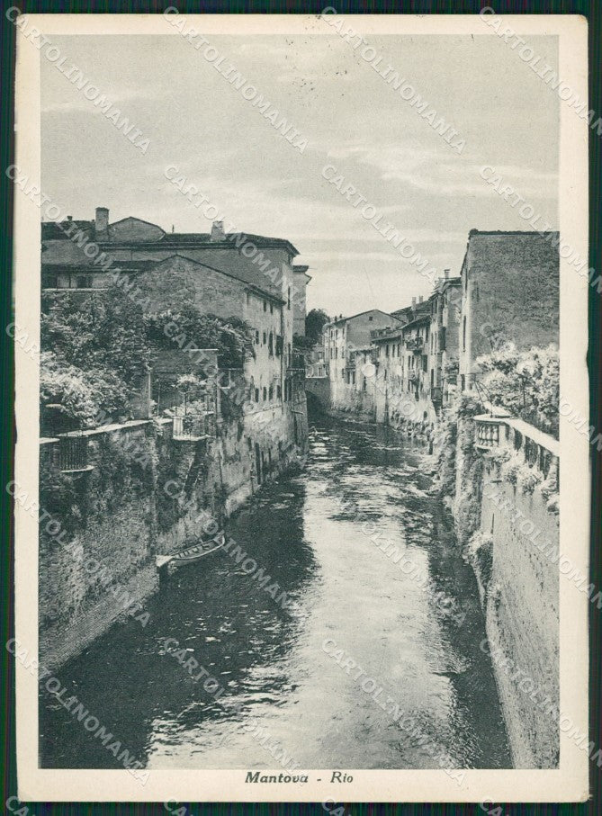 Mantova Città PIEGHINE FG cartolina ZK3187 – fronte