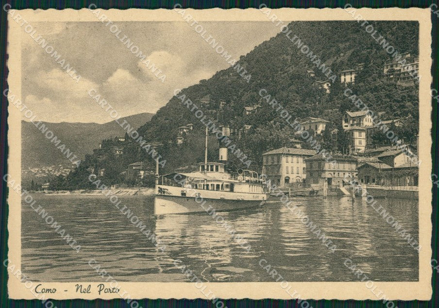 Como Città Battello FG cartolina ZK3190 – fronte