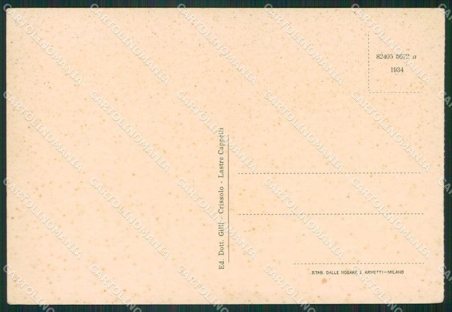 Cuneo Crissolo FG cartolina ZK3196 – retro