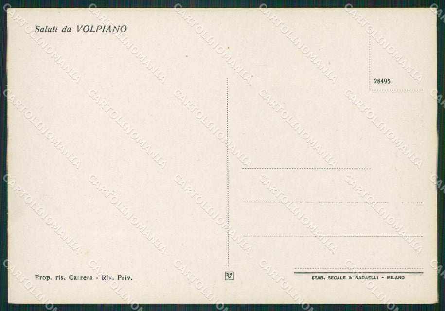 Torino Volpiano FG cartolina ZK3206 – retro
