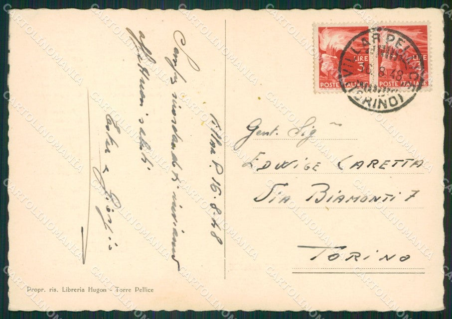 Torino Valle Pellice Costumi FG cartolina ZK3211 – retro