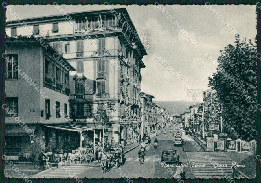 Pistoia Montecatini Terme Carrozza Auto FG cartolina ZK3219 – fronte