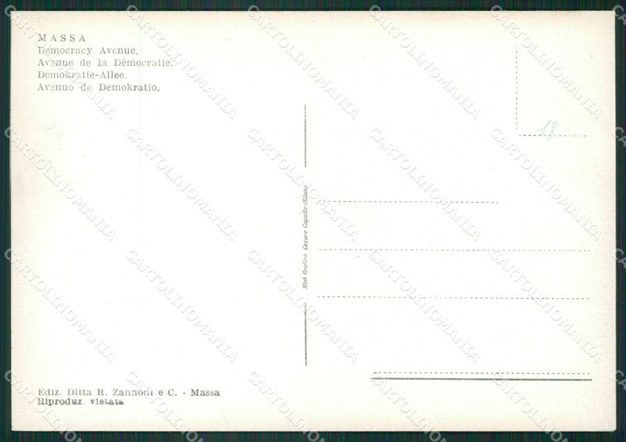 Massa FG cartolina ZK3229 – retro